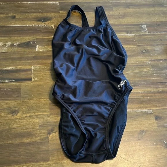 Speedo Solid Super Proback Onepiece - ProLT Black 6 Training Swimsuit - Picture 2 of 5